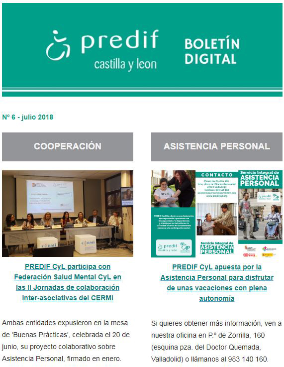 Boletín digital nº 06- julio 2018