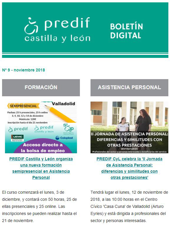 Boletín digital nº 09- noviembre 2018