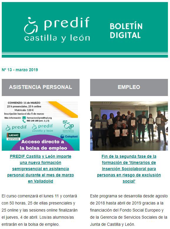 Boletín digital nº 13- marzo 2019