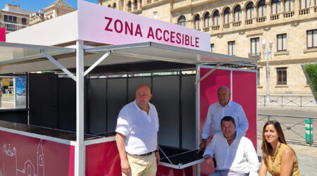 Las casetas de la Feria de Día de Valladolid se renuevan con un diseño uniforme y accesible