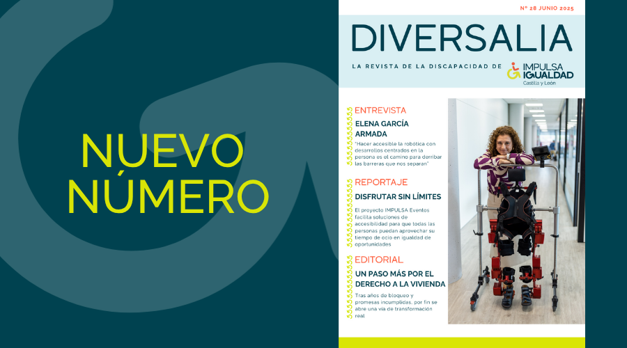 Imagen con el texto "nuevo número" y la portada de la revista.