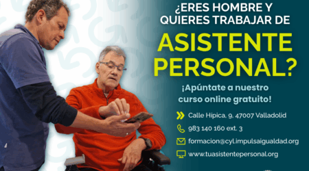 Si eres hombre y quieres trabajar como asistente personal, esta formación gratuita te interesa