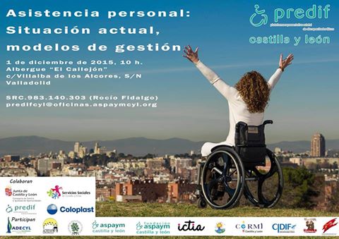 Jornada «Asistencia Personal: situación actual. Modelos de gestión» de PREDIF CyL