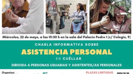 PREDIF CyL organiza en Cuéllar una charla sobre asistencia personal