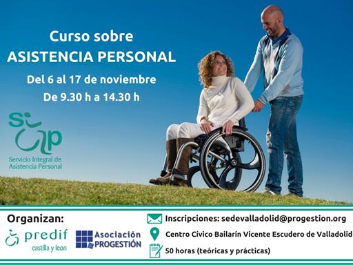 PREDIF CyL y Asociación Progestión colaboran en la formación sobre asistencia personal