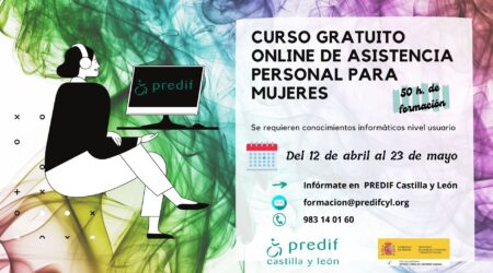 PREDIF y PREDIF CyL formarán gratuitamente como asistentes personales a mujeres en situación o en riesgo de exclusión social