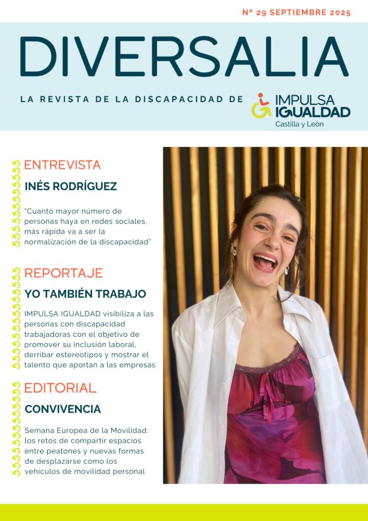 Portada de la revista con la fotografía y destacado de la entrevista, además del reportaje y del editorial.