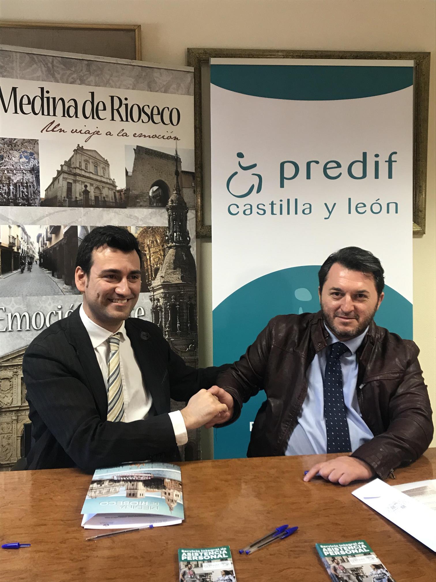 Medina de Rioseco y PREDIF CyL trabajarán juntos por las personas con discapacidad