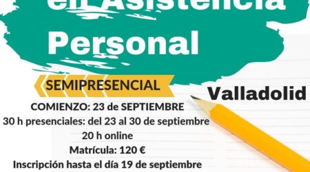 PREDIF CyL organiza una nueva formación semipresencial en asistencia personal para septiembre
