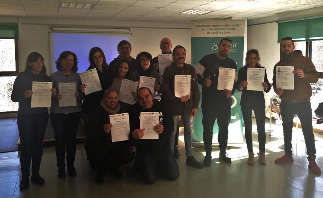 PREDIF CyL finaliza la segunda parte de la formación del programa de ‘Itinerarios de Inserción Sociolaboral en Asistencia Personal para personas en riesgo de exclusión social’