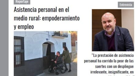 La asistencia personal en el medio rural, tema central de la revista «El asistente personal»