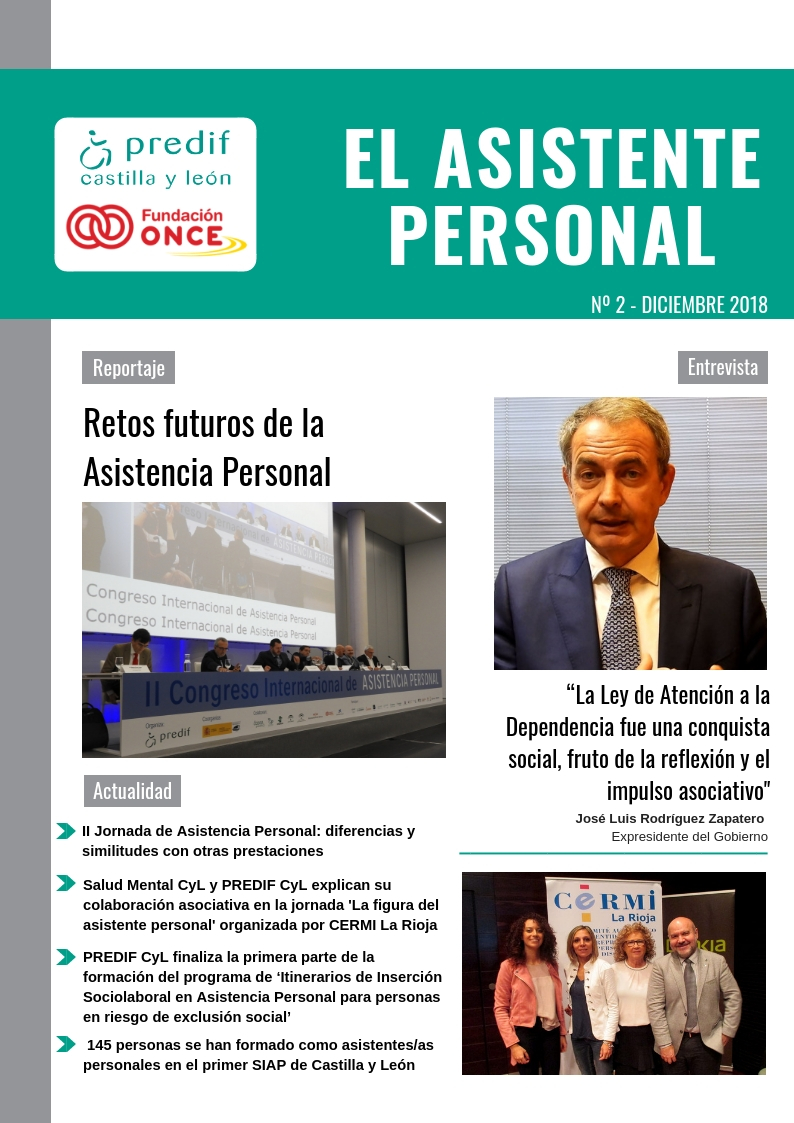 Publicada la revista nº 2 de «El asistente personal»