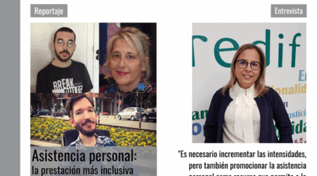 ‘Asistencia personal: la prestación más inclusiva menos desarrollada’, tema central del número de diciembre de la revista ‘El asistente personal’