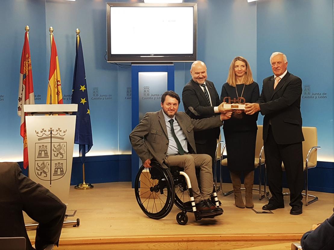Cermi Estatal entrega su Premio Cermi.es 2018 a la Consejería de Familia e Igualdad de Oportunidades, PREDIF CyL y Federación de Salud Mental Castilla y León