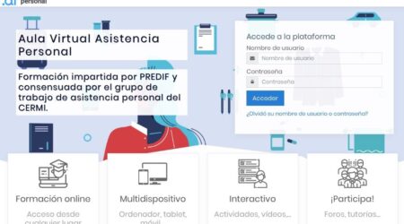PREDIF CyL impartirá formación gratuita online en asistencia personal