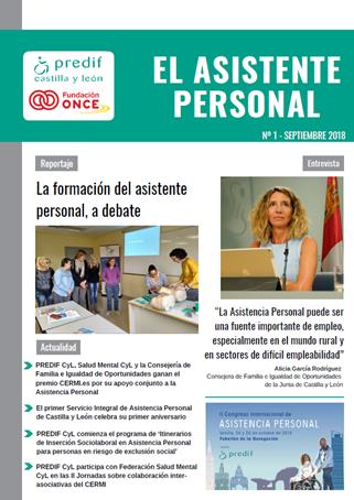 PREDIF CyL edita su nueva revista ‘El Asistente Personal’ dedicada a esta figura profesional