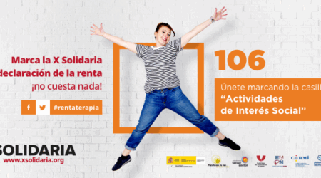 PREDIF CyL anima a la ciudadanía a marcar la casilla de la ‘X Solidaria’ en la declaración de la renta