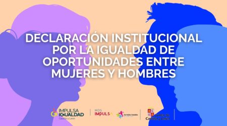 Declaración institucional por la igualdad de oportunidades entre mujeres y hombres