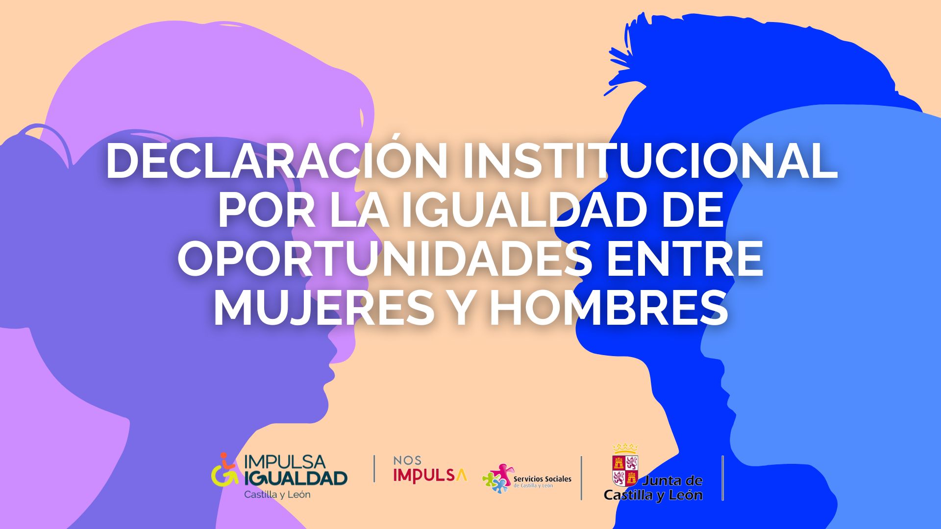 Declaración institucional por la igualdad de oportunidades entre mujeres y hombres