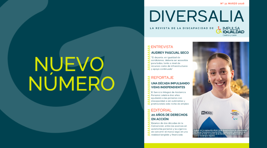 Imagen con el texto "nuevo número" y la portada de la revista.