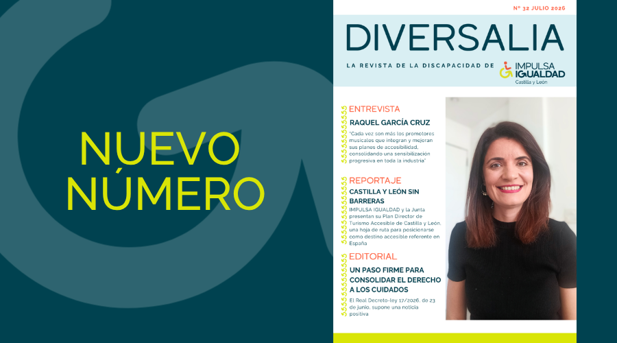 Imagen con el texto "nuevo número" y la portada de la revista.