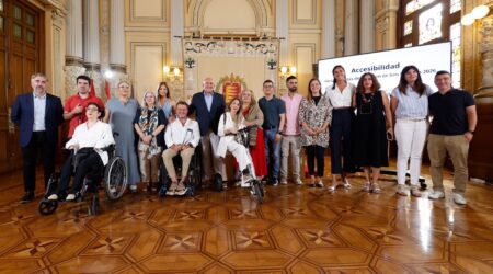 La accesibilidad se consolida en las fiestas de Valladolid